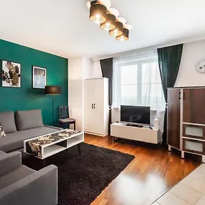 Saska Kępa Emerald Studio Apartament